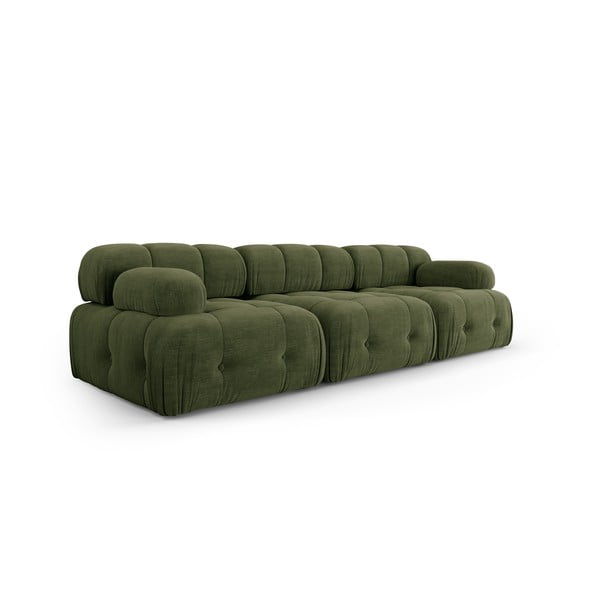 Divano componibile in verde scuro 288 cm Ferento – Cosmopolitan Design-image-3