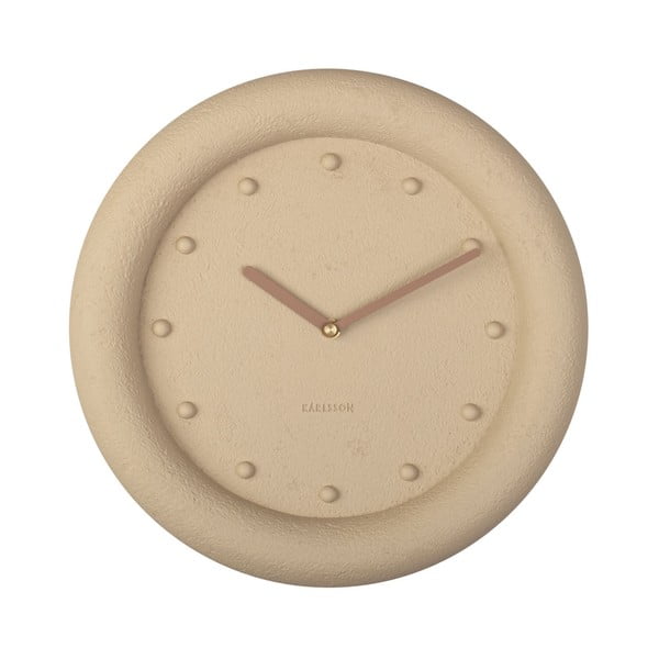 Orologio da parete beige , ø 30 cm Petra - Karlsson