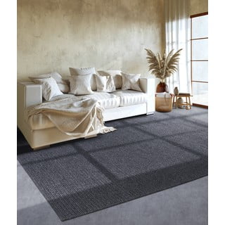 Tappeto grigio scuro in lana tessuto a mano 160x230 cm Francois - Villeroy&Boch
