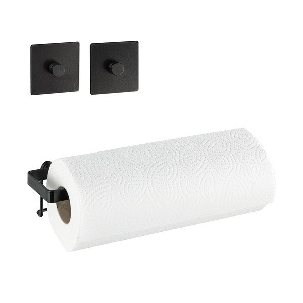 Porta asciugamani da cucina Turbo-Loc® nero, larghezza 30,6 cm Gala - Wenko-image-4