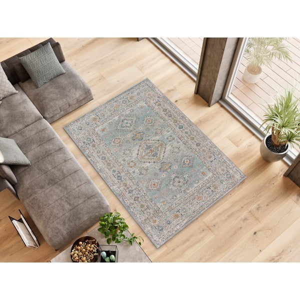 Tappeto azzurro 120x170 cm Parma – Universal-image-1
