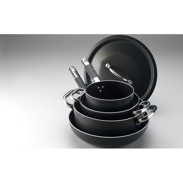 Casseruola in alluminio con superficie antiaderente Al Black, ø 16 cm - Pentole Agnelli-image-3