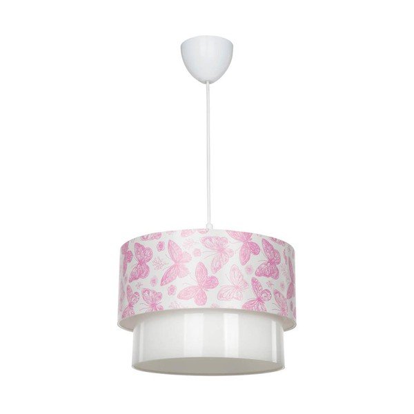 Apparecchio per bambini bianco e rosa - Squid Lighting-image-2