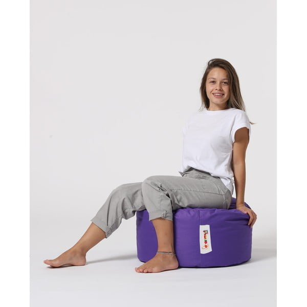 Sgabello da giardino viola Round - Floriane Garden-image-1