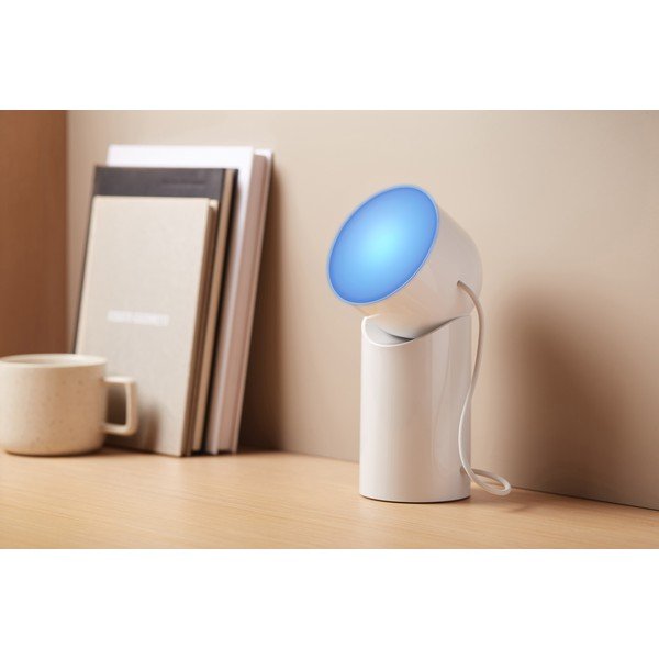 Lampada da tavolo a LED bianca (altezza 14 cm) Orbe - Lexon-image-1