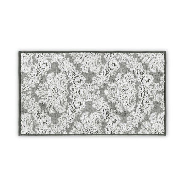 Asciugamano in cotone grigio 40x71 cm Damask - Foutastic