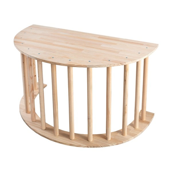 Arco a dondolo montessori di colore naturale in pino massiccio 60x100x60 cm Montessori – Little Nice Things-image-3