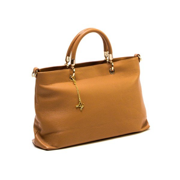 Kožená kabelka Luisa Vannini 1131 Cognac  -image-1