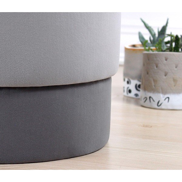 Sgabello grigio Ropp - Artie-image-4