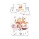 Set copripiumino e federa da bambini bianco in cotone per culla 100x135 cm WTP "Birthday party" – Jerry Fabrics