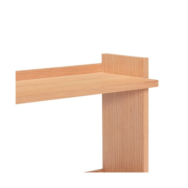 Scaffale a castello in rovere decorato in colore naturale 100 cm Forma - Hübsch-image-4