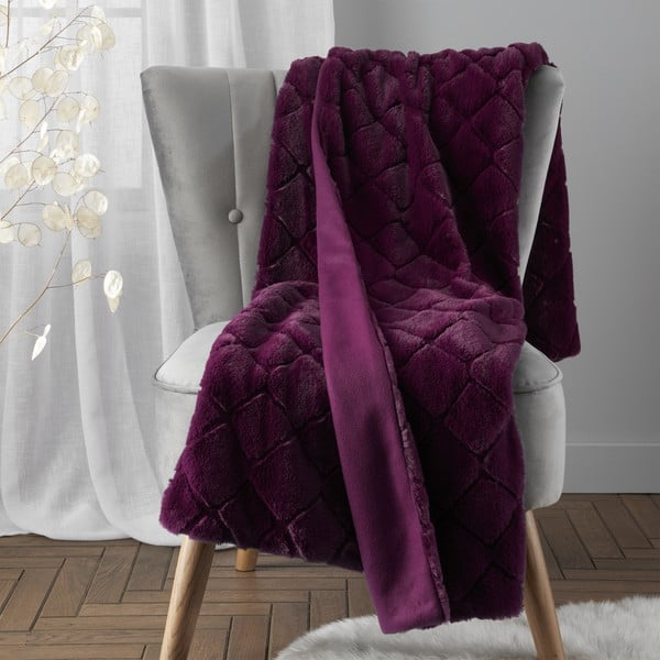Coperta in micropile 130x170 cm Cosy Diamond - Catherine Lansfield-image-1
