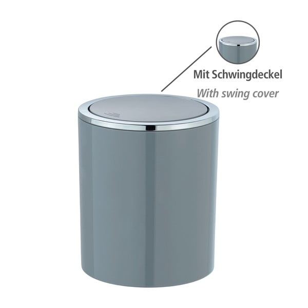 Cestino grigio , 2 l Inca - Wenko-image-3