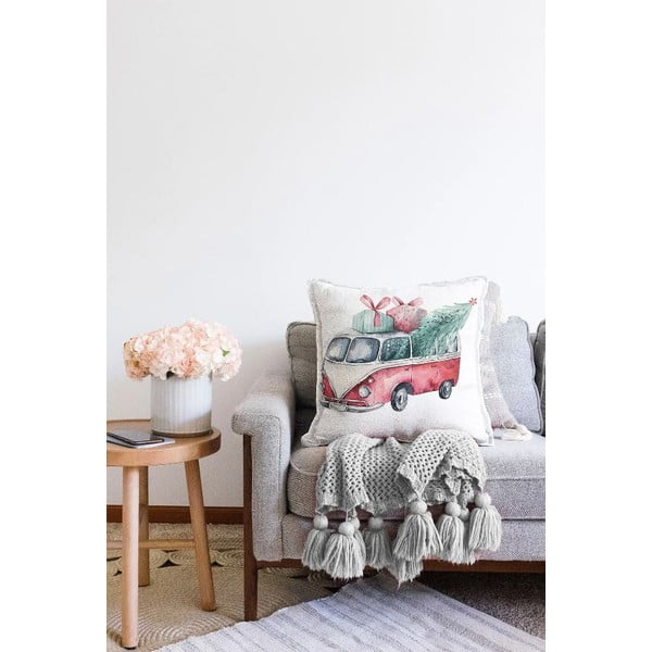 Federa decorativa a tema Natale 43x43 cm – Mila Home-image-2