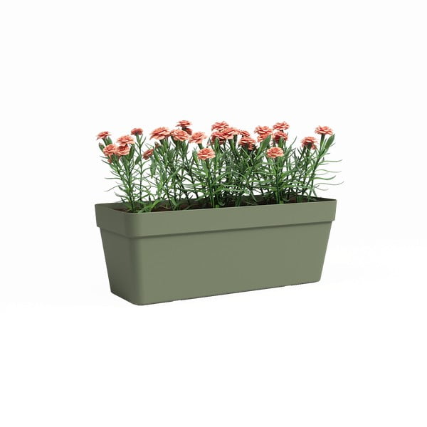 Fioriera sospesa autoinnaffiante in plastica riciclata da 50 cm Capri - Artevasi-image-1