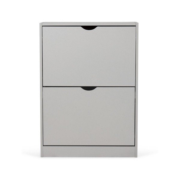 Scarpiera grigia con ante ribaltabili 50x82x24 cm Stelo – Bonami Essentials-image-3