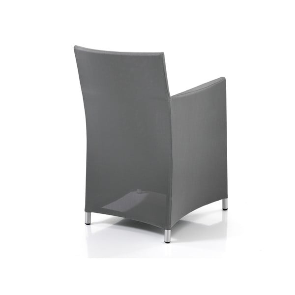 Sedia da giardino in metallo grigio Bali - Tomasucci-image-3