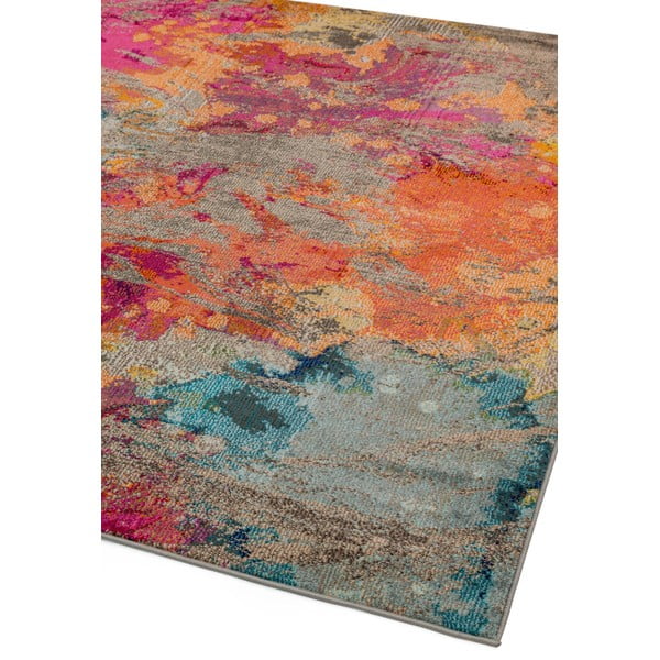 Tappeto rosso 150x80 cm Colores Cloud - Asiatic Carpets-image-2