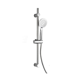 Set per doccia color argento opaco in plastica con doccetta 70 cm Hydro – douceur d'intérieur