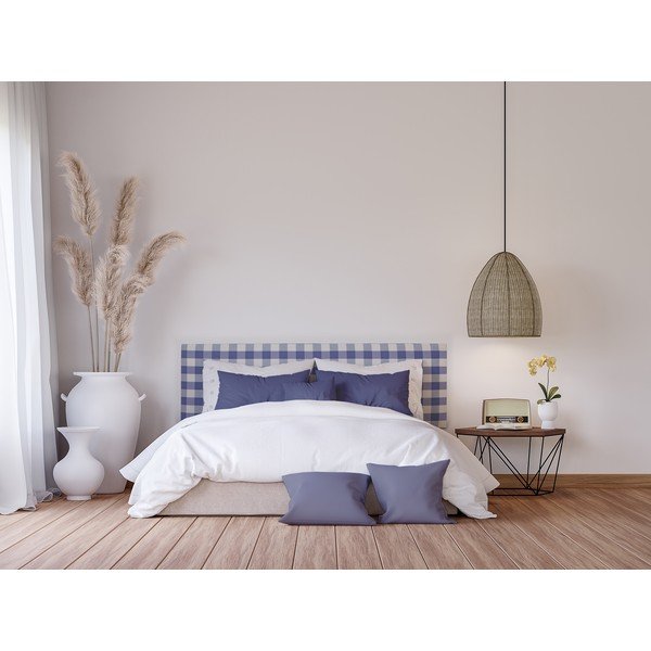 Testata imbottita blu 165x52 cm Billie - Really Nice Things-image-1