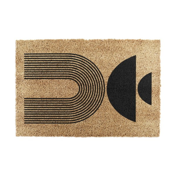 Zerbino in fibre di cocco 40x60 cm Half Moon – Artsy Doormats