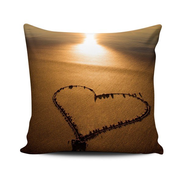 Polštář Home de Bleu Tropical Love, 43 x 43 cm