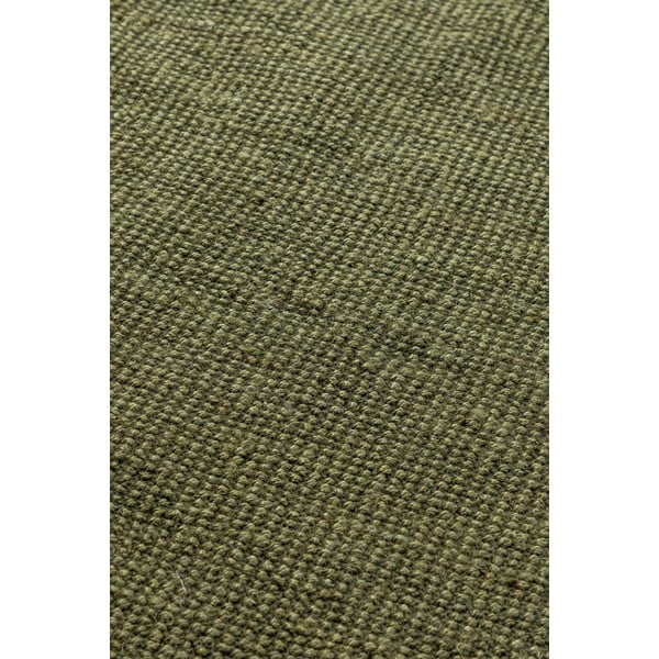 Passatoia color kaki in iuta 80x200 cm Bouclé – Hanse Home-image-2