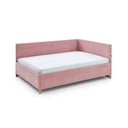 Letto da bambini con sponde rosa imbottito rete non inclusa 140x200 cm Cool – Meise Möbel
