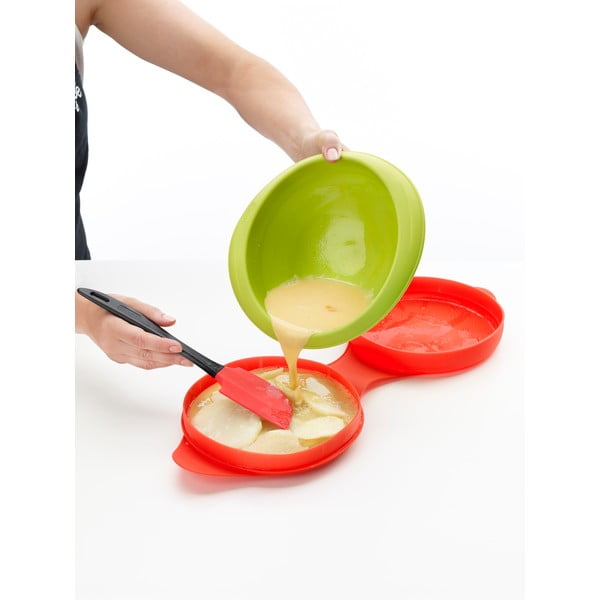 Stampo per omelette in silicone rosso Spagnolo - Lékué-image-2