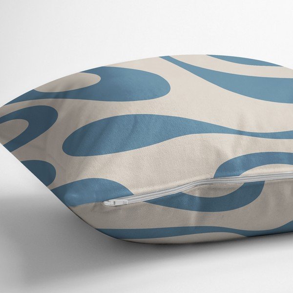 Federa decorativa 43x43 cm Blue Latte – Mila Home-image-2