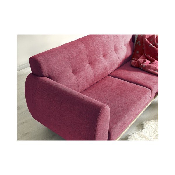 Divano rosso a due posti Viking - Bobochic Paris-image-4