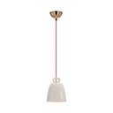 Lampadario per bambini bianco con paralume in ceramica Sewilla – Candellux Lighting