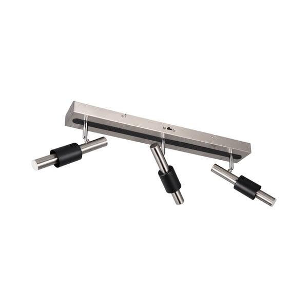 Faretto LED nero e argentato 20,5x63 cm Ikaris – Trio Select