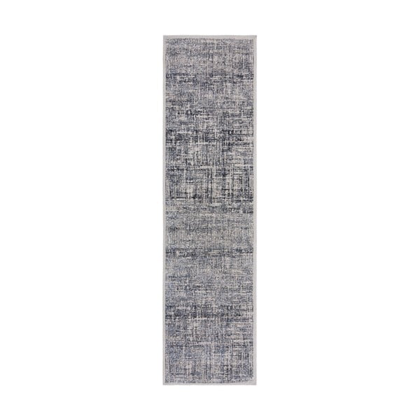 Passatoia blu 80x300 cm Eris Trace - Flair Rugs