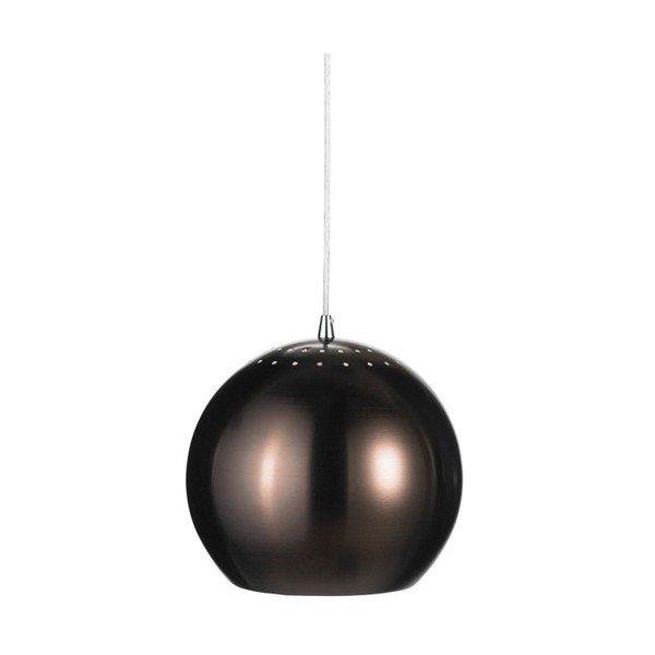Závěsné světlo Elba 28 cm, hnědé
