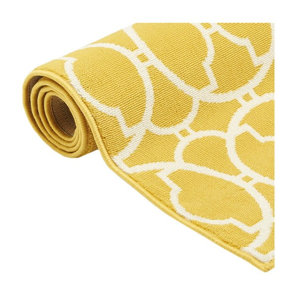 Tappeto giallo per esterni , 160 x 230 cm Interlaced - Floorita-image-2
