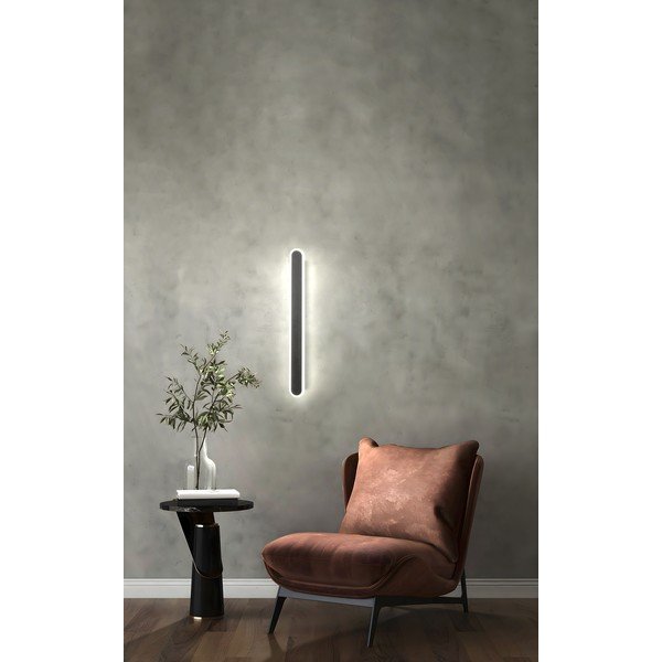 Lampada da parete a LED nera Stretto - Fischer & Honsel-image-1