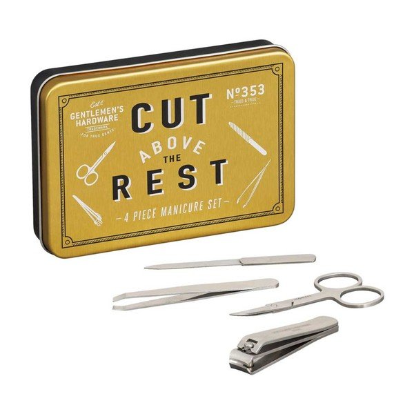 Manicure da viaggio in scatola di latta Gentlemen's Harware - Gentlemen's Hardware