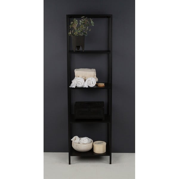 Scaffale in metallo nero, altezza 175 cm Lite - Canett-image-1