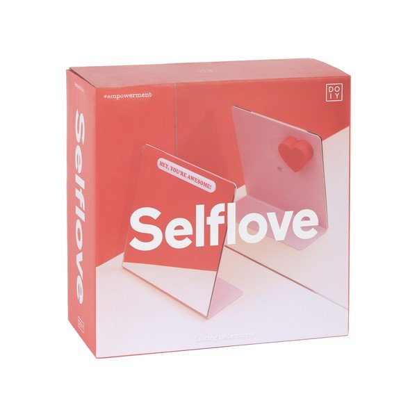 Specchio da tavolo Selflove, 23 x 22 cm Self-Love - DOIY-image-4