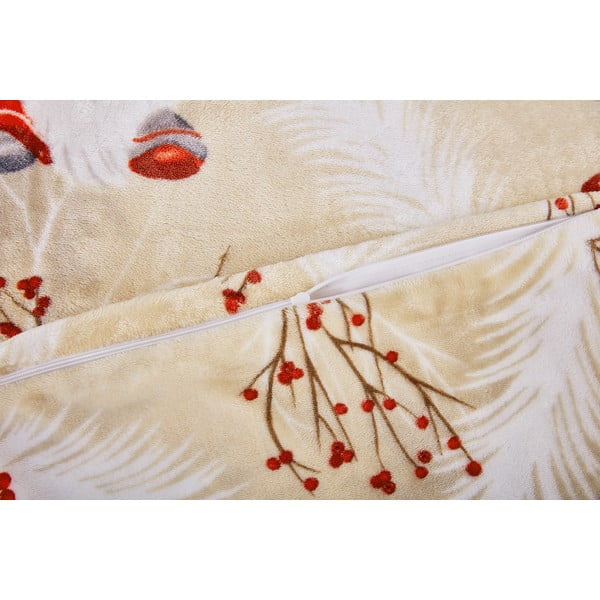 Biancheria da letto marrone chiaro in micropile per letto singolo 140x200 cm Goblin – My House-image-2