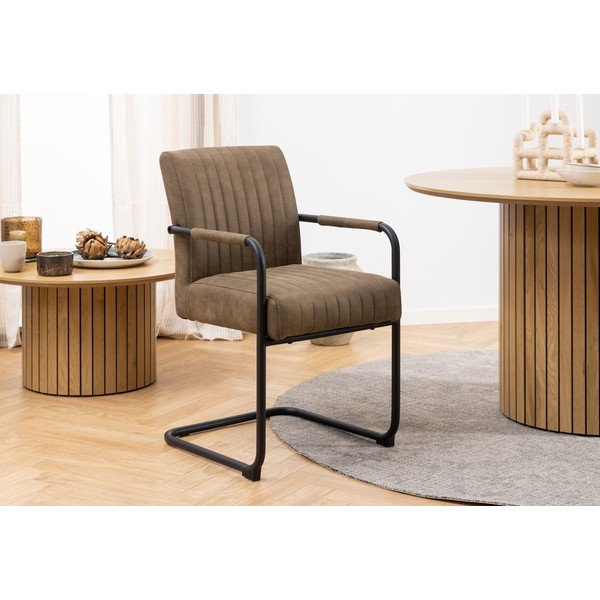 Sedie da pranzo marroni in un set di 2 Adele - Actona-image-2