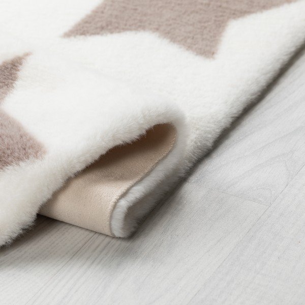 Tappeto bianco Twinkle, 90 x 150 cm - Flair Rugs-image-3