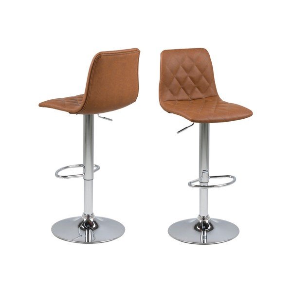 Sedia da bar marrone Emu - Actona-image-2