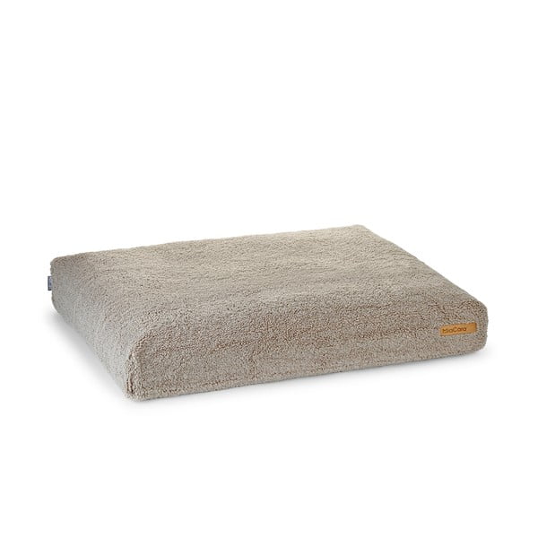 Materassino beige in bouclé per cane 120x90 cm Senso Greige L – MiaCara
