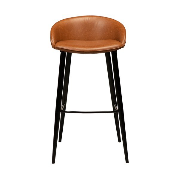 Sgabello da bar in similpelle marrone, altezza 91 cm Dual - DAN-FORM Denmark-image-1