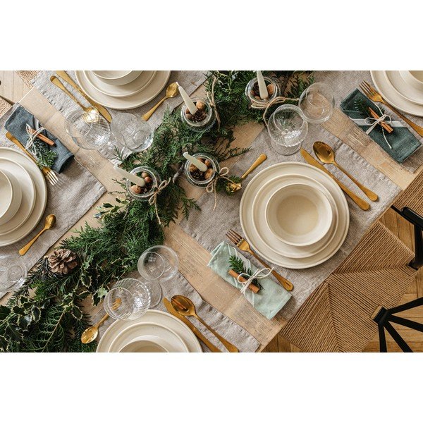 Set da pranzo in pietra 18 pz per 6 persone Malia – Bonami Selection-image-2