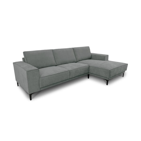 Divano angolare in grigio scuro (con penisola a destra) Copenhagen – Scandic-image-4
