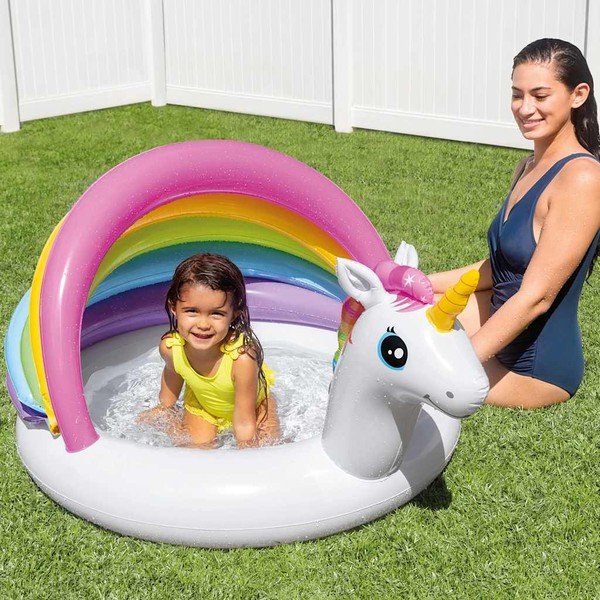 Piscina gonfiabile per bambini Unicorn – M.A.T. Group-image-1