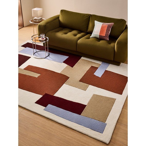 Tappeto in lana tessuto a mano 120x170 cm Venessla – MADE-image-1